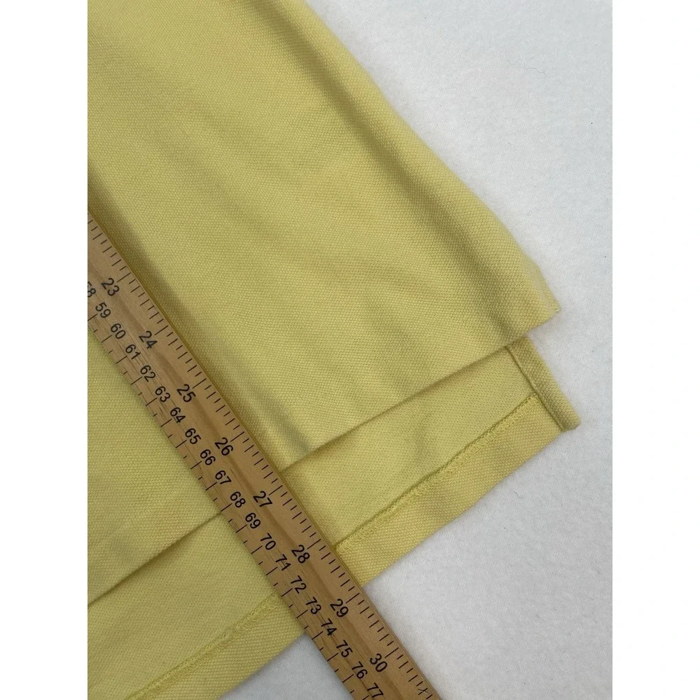 Polo By Ralph Lauren Polo Shirt Mens Yellow Embroidered Big Pony‎ Logo XL